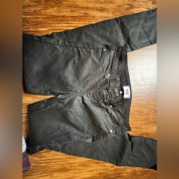 Paige Peg Skinny Coated Black - Picture 4 of 4